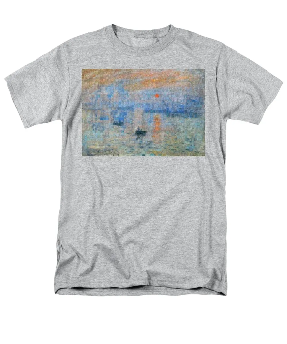 Tribute to Monet - 2 - Men's T-Shirt  (Regular Fit)