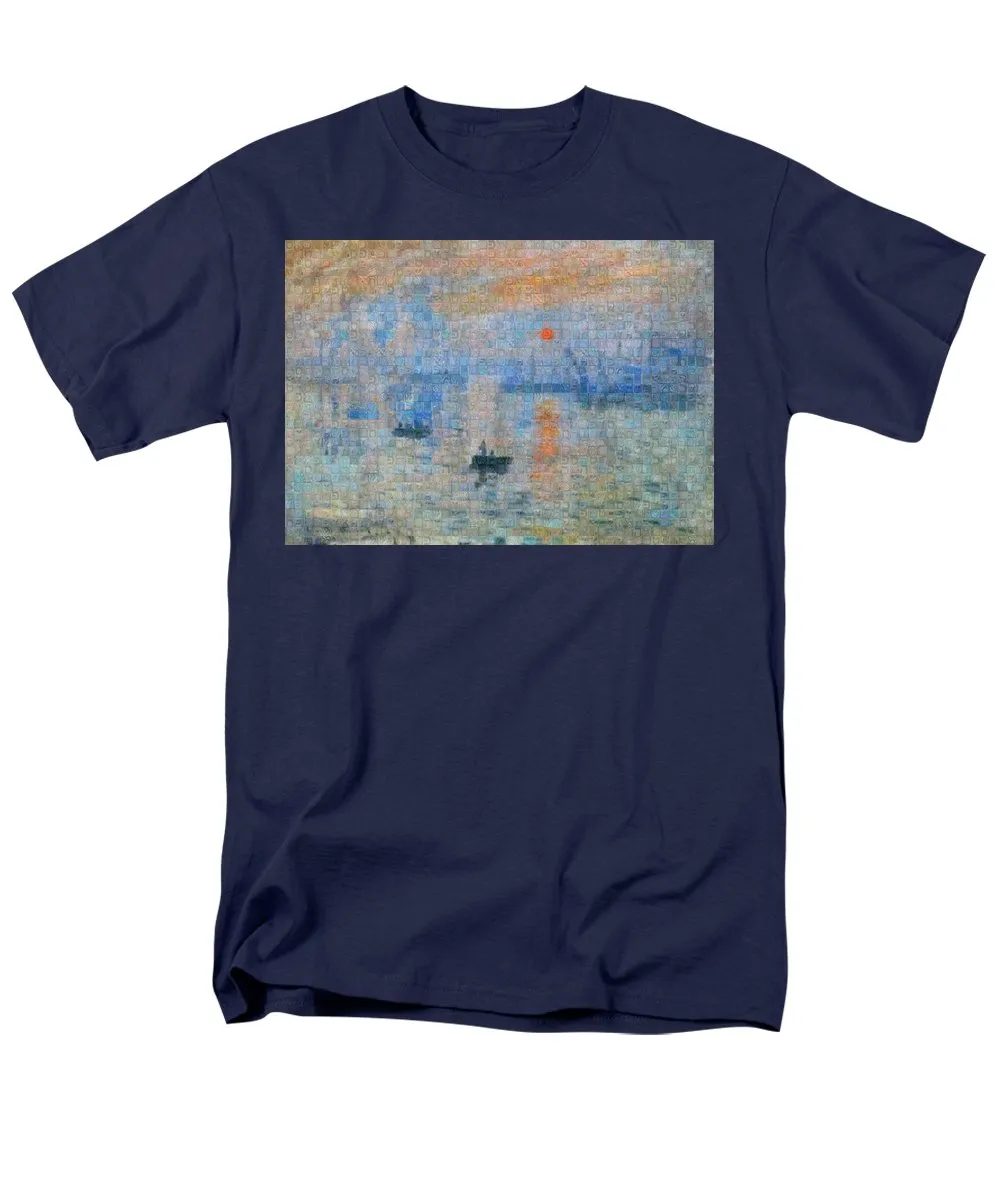Tribute to Monet - 2 - Men's T-Shirt  (Regular Fit)