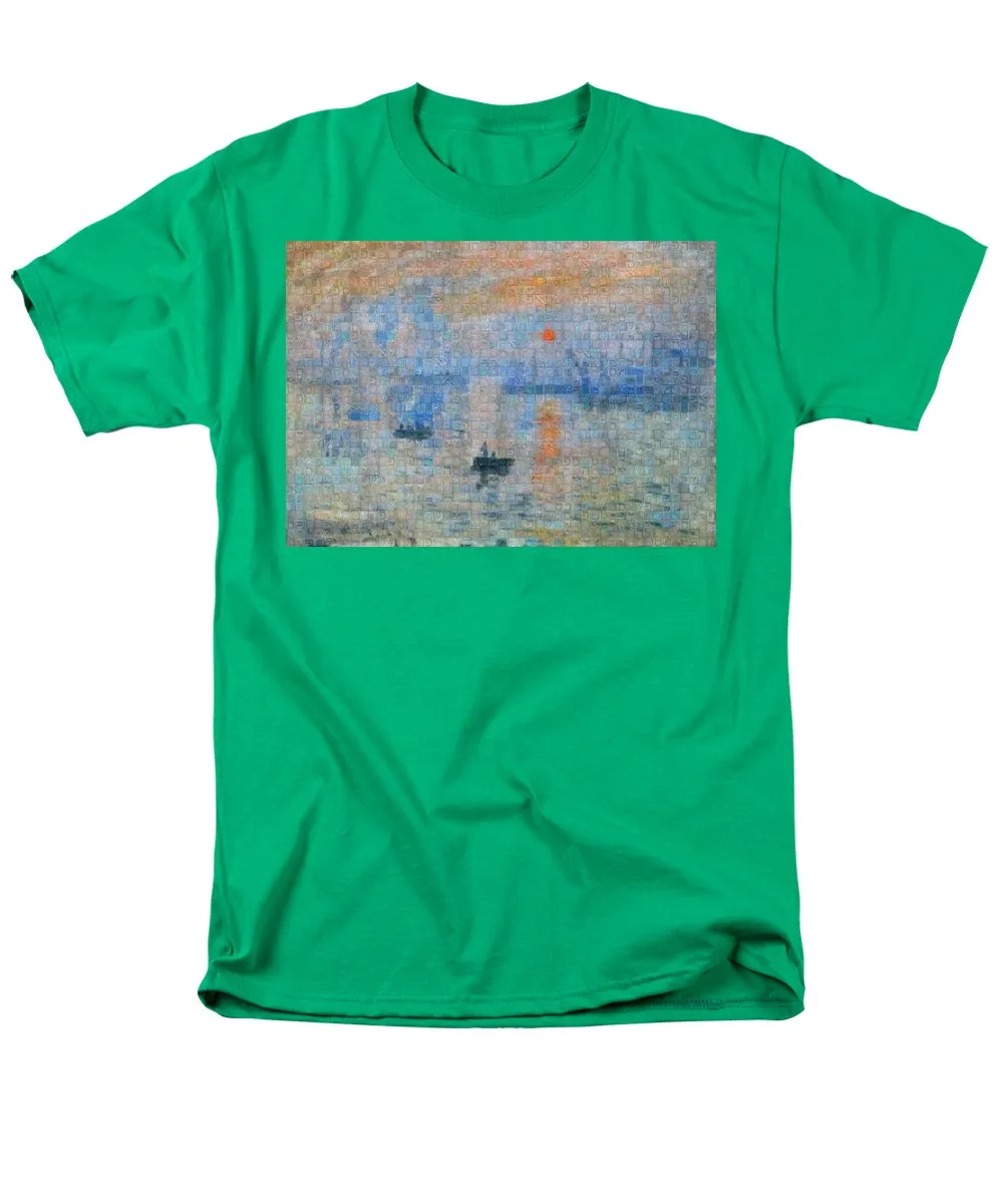 Tribute to Monet - 2 - Men's T-Shirt  (Regular Fit)