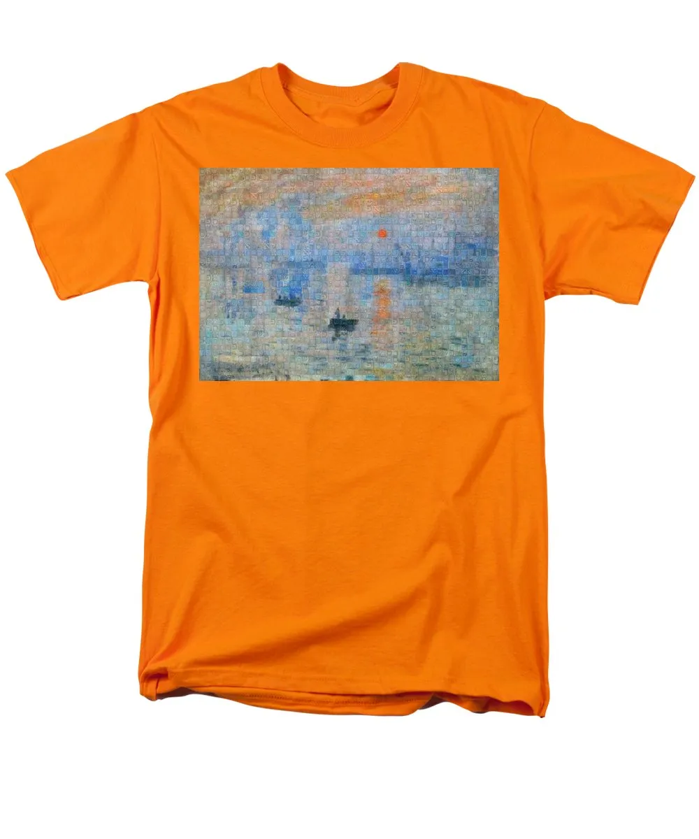 Tribute to Monet - 2 - Men's T-Shirt  (Regular Fit)