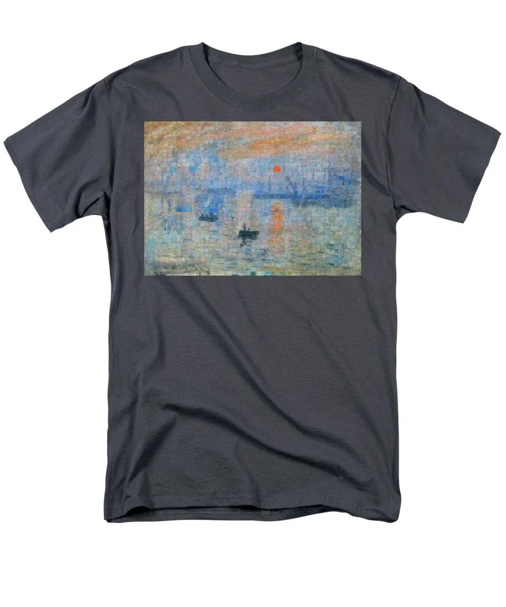 Tribute to Monet - 2 - Men's T-Shirt  (Regular Fit)
