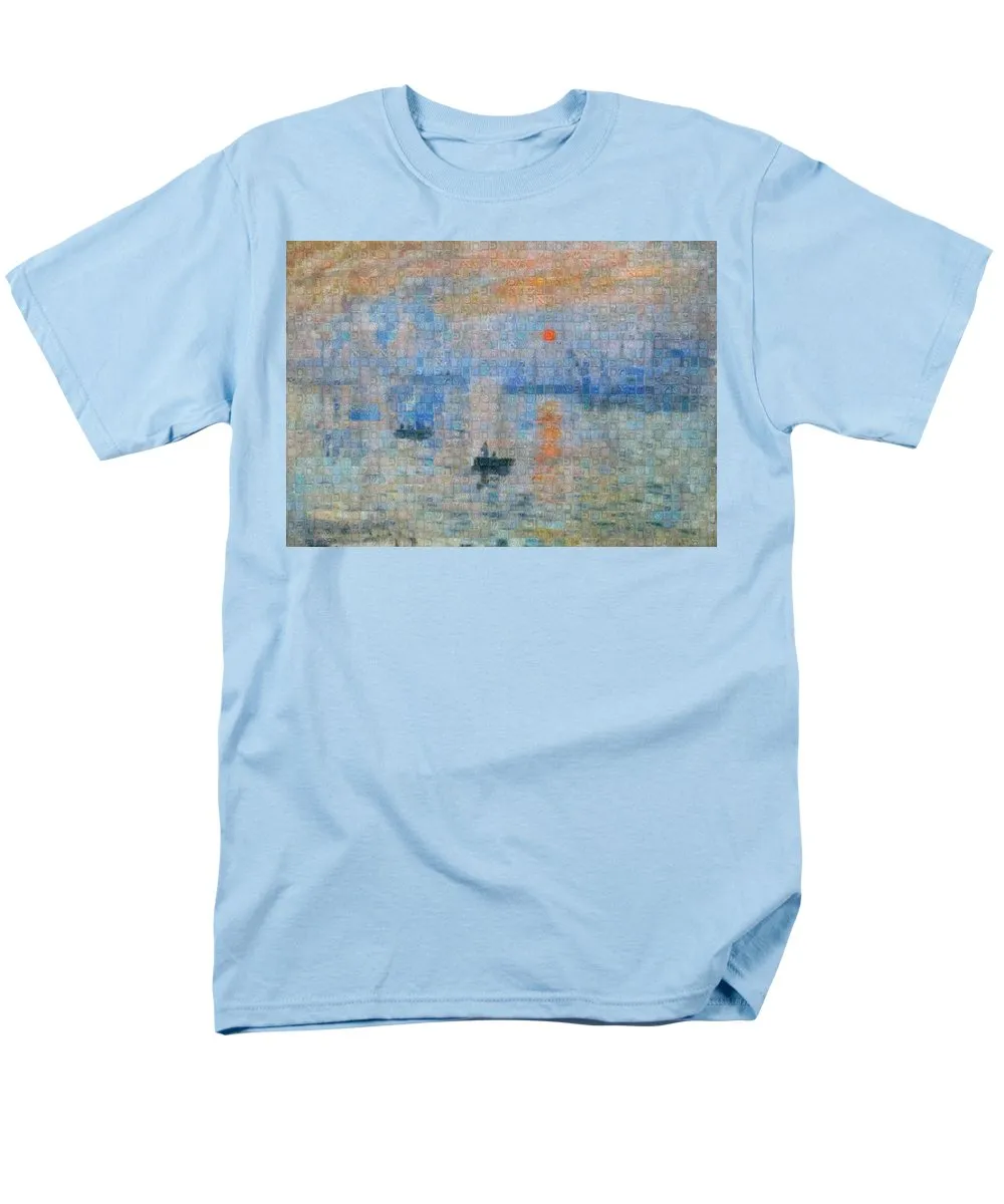 Tribute to Monet - 2 - Men's T-Shirt  (Regular Fit)