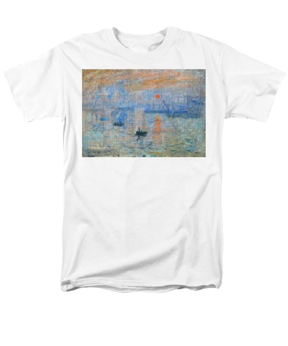 Tribute to Monet - 2 - Men's T-Shirt  (Regular Fit)