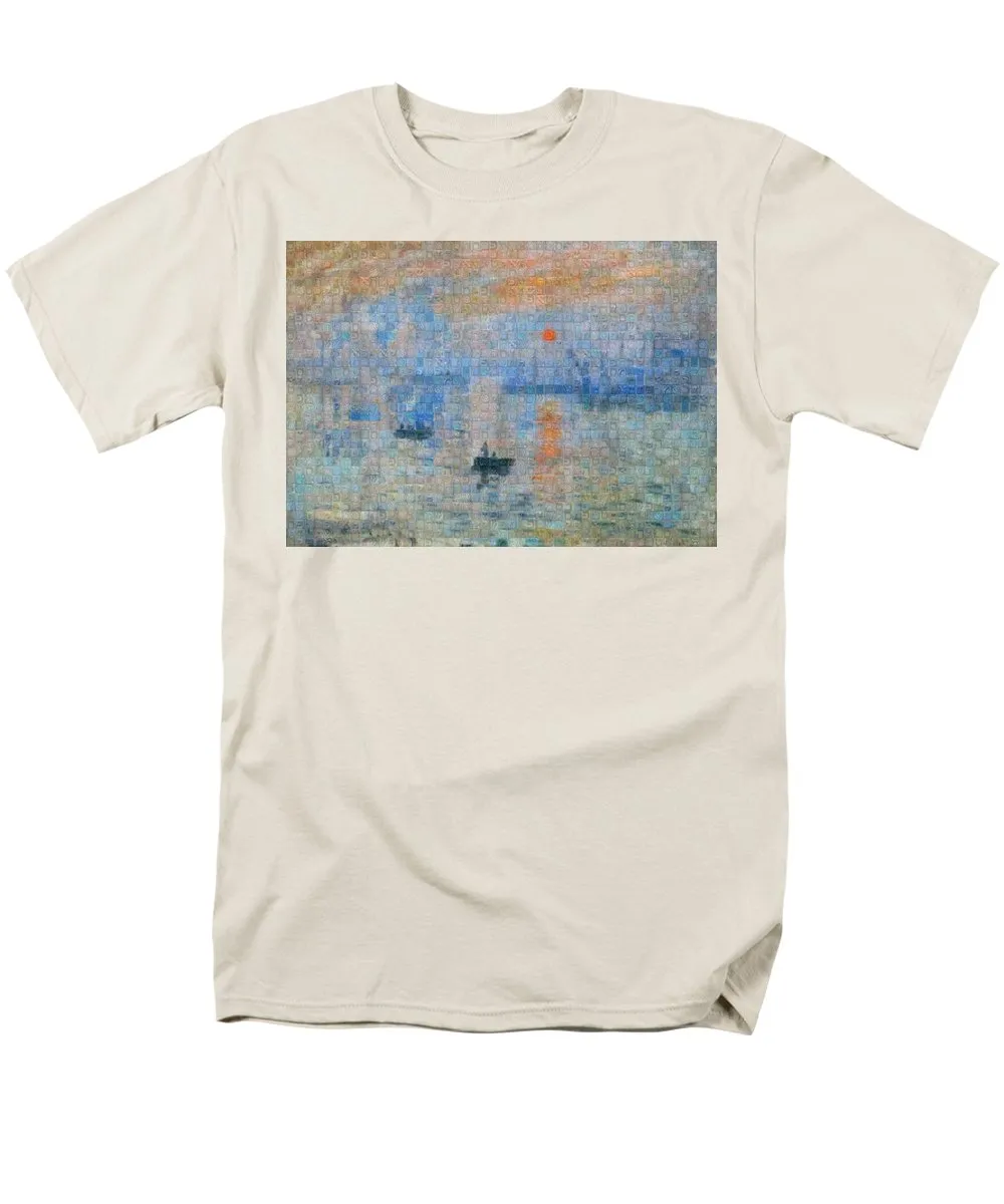 Tribute to Monet - 2 - Men's T-Shirt  (Regular Fit)