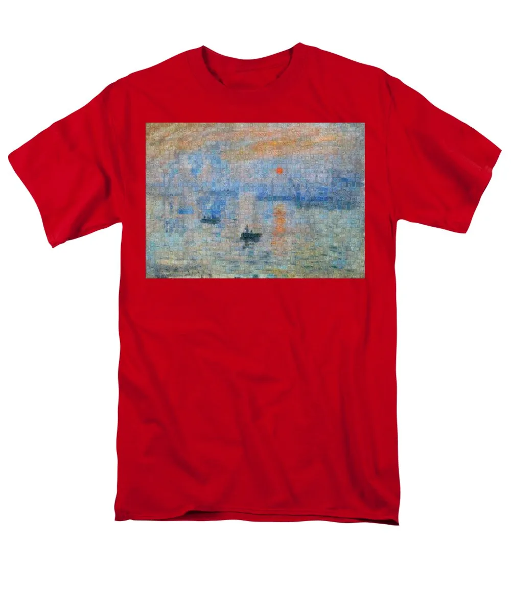 Tribute to Monet - 2 - Men's T-Shirt  (Regular Fit)