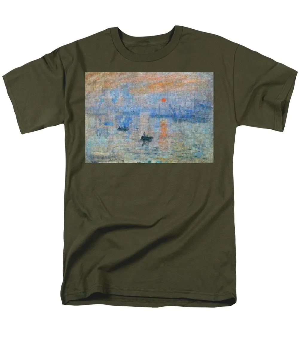 Tribute to Monet - 2 - Men's T-Shirt  (Regular Fit)