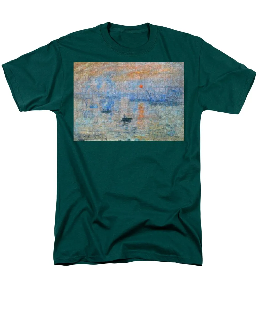 Tribute to Monet - 2 - Men's T-Shirt  (Regular Fit)
