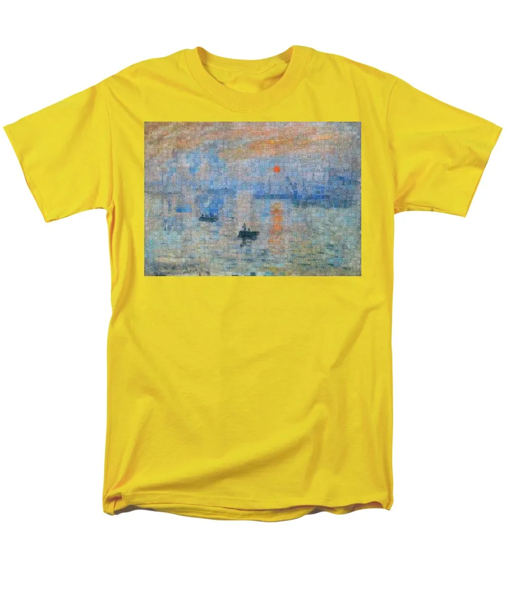 Tribute to Monet - 2 - Men's T-Shirt  (Regular Fit)