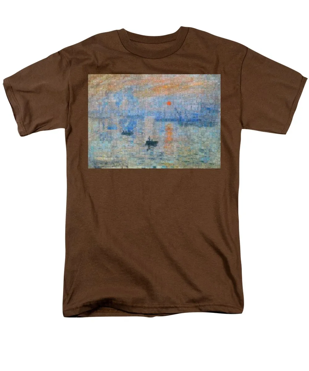 Tribute to Monet - 2 - Men's T-Shirt  (Regular Fit)