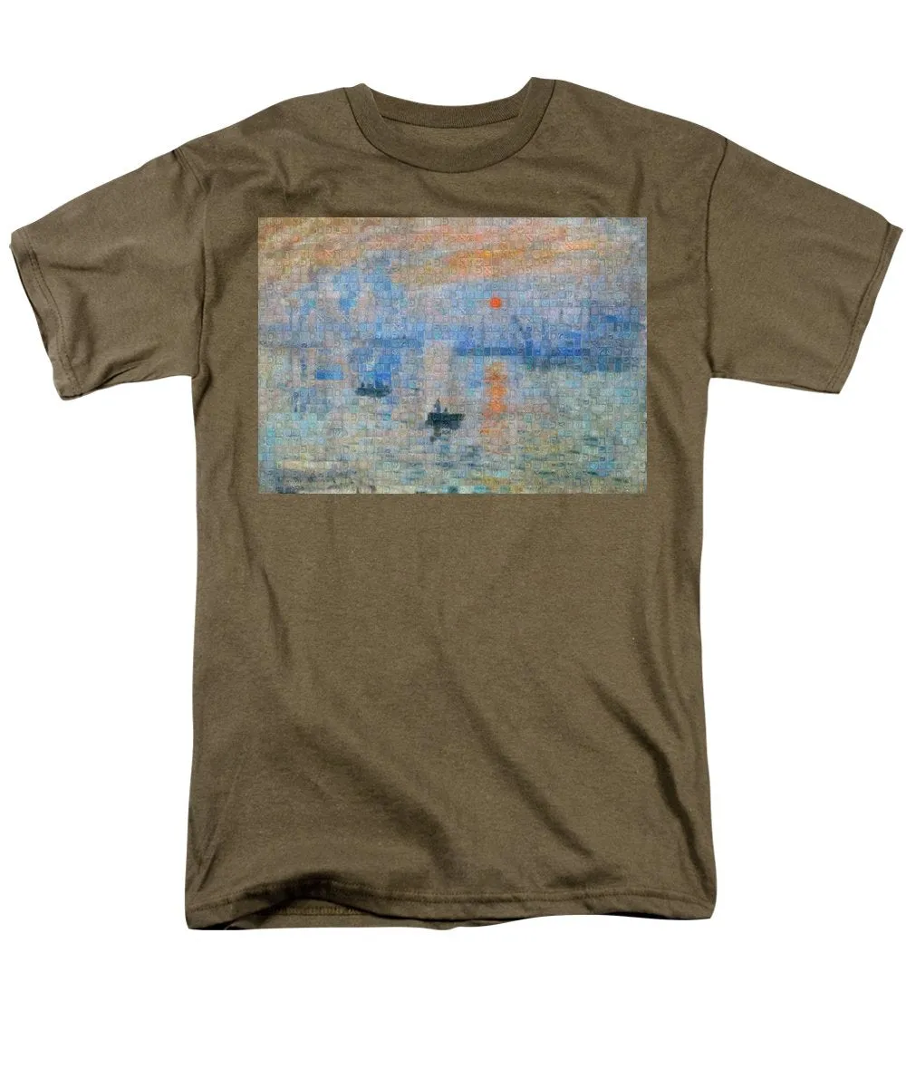 Tribute to Monet - 2 - Men's T-Shirt  (Regular Fit)