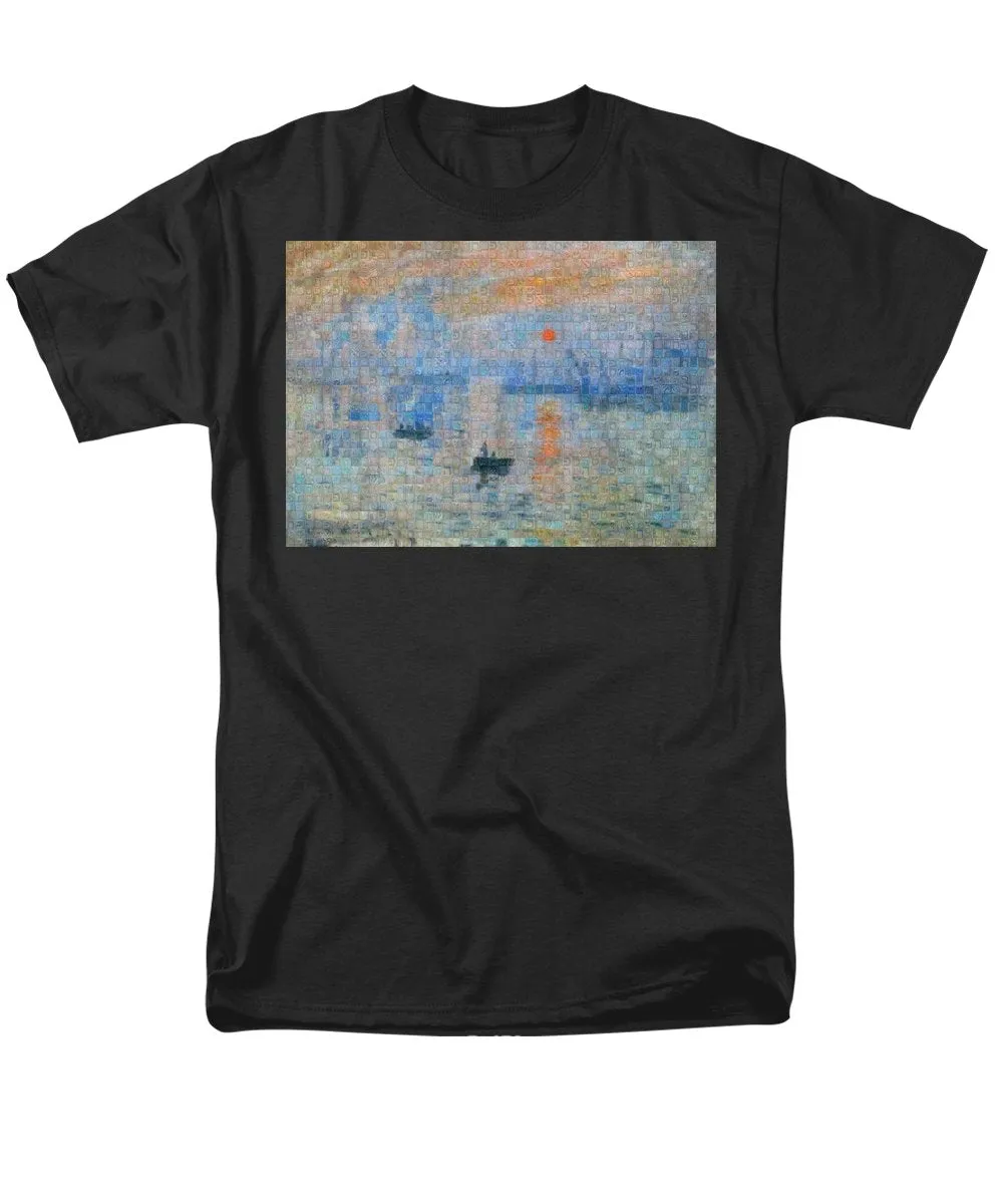 Tribute to Monet - 2 - Men's T-Shirt  (Regular Fit)