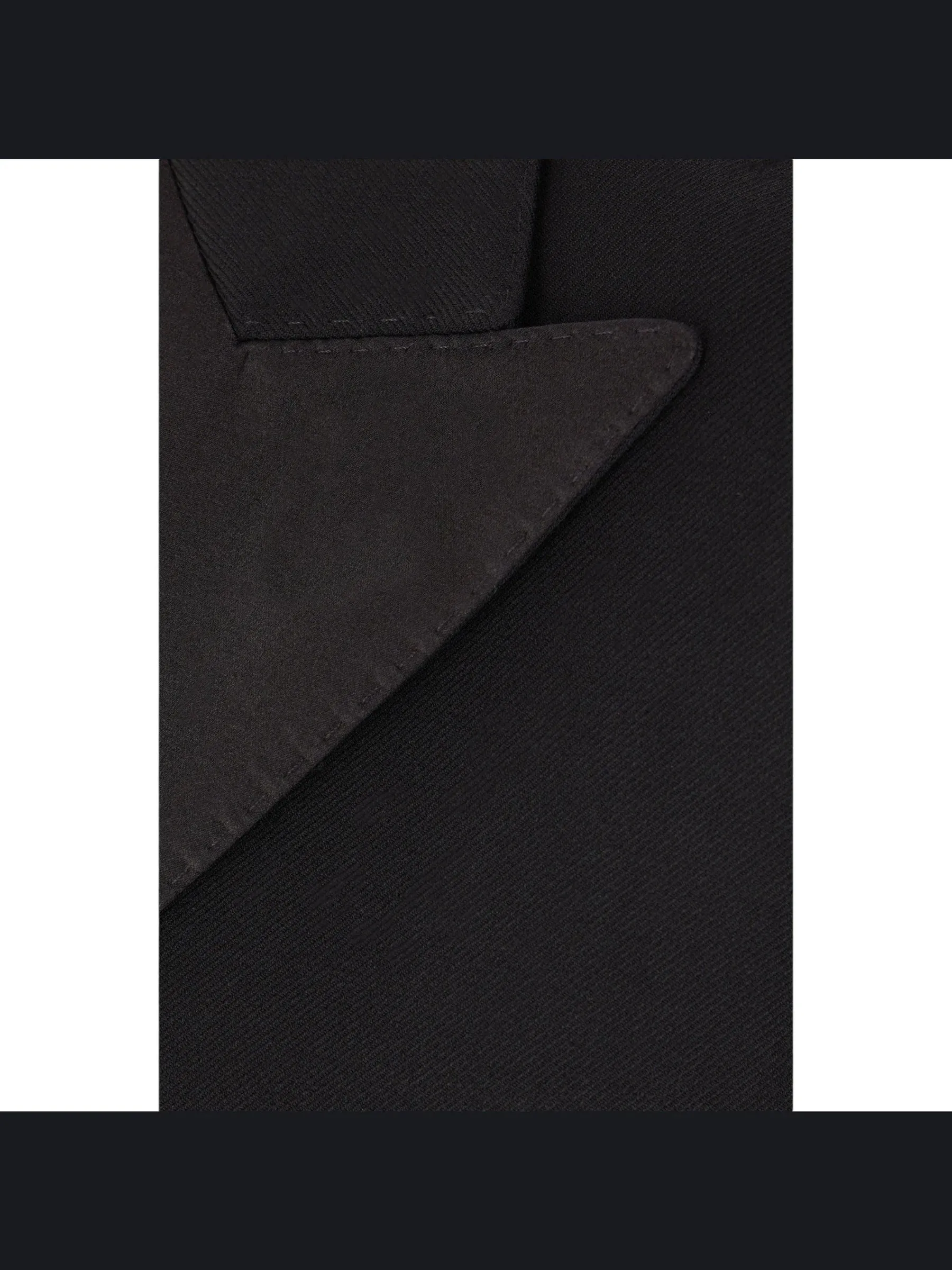 Tuxedo Wool Long Jacket