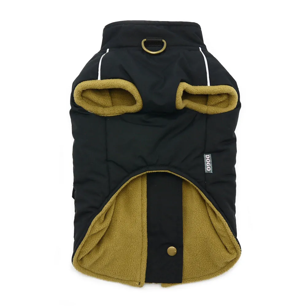 URBAN RUNNER DOG COAT - BLACK