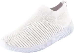 Women's Fashion Sneaker Non Slip Work Wide Comfortable Slip Resistant Work Shoes Extra Wide Walking Shoes for Men Women Loafers Comfortable Basketball Sneakers