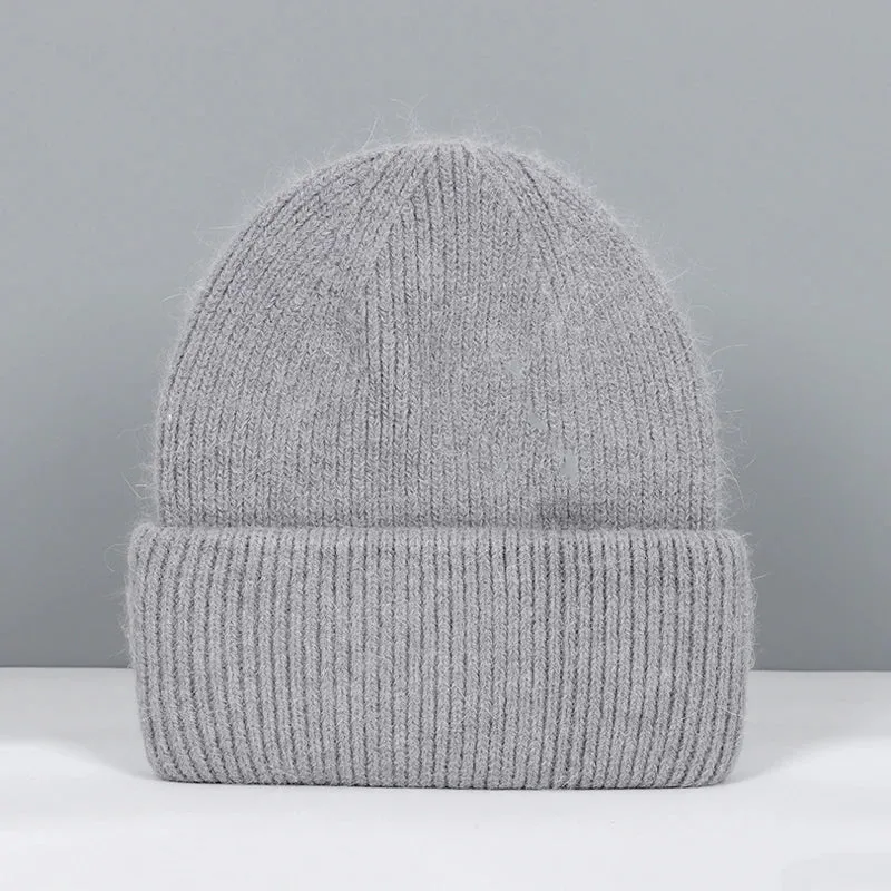 Women's Winter Beanie - Real Rabbit Fur Warm Hat
